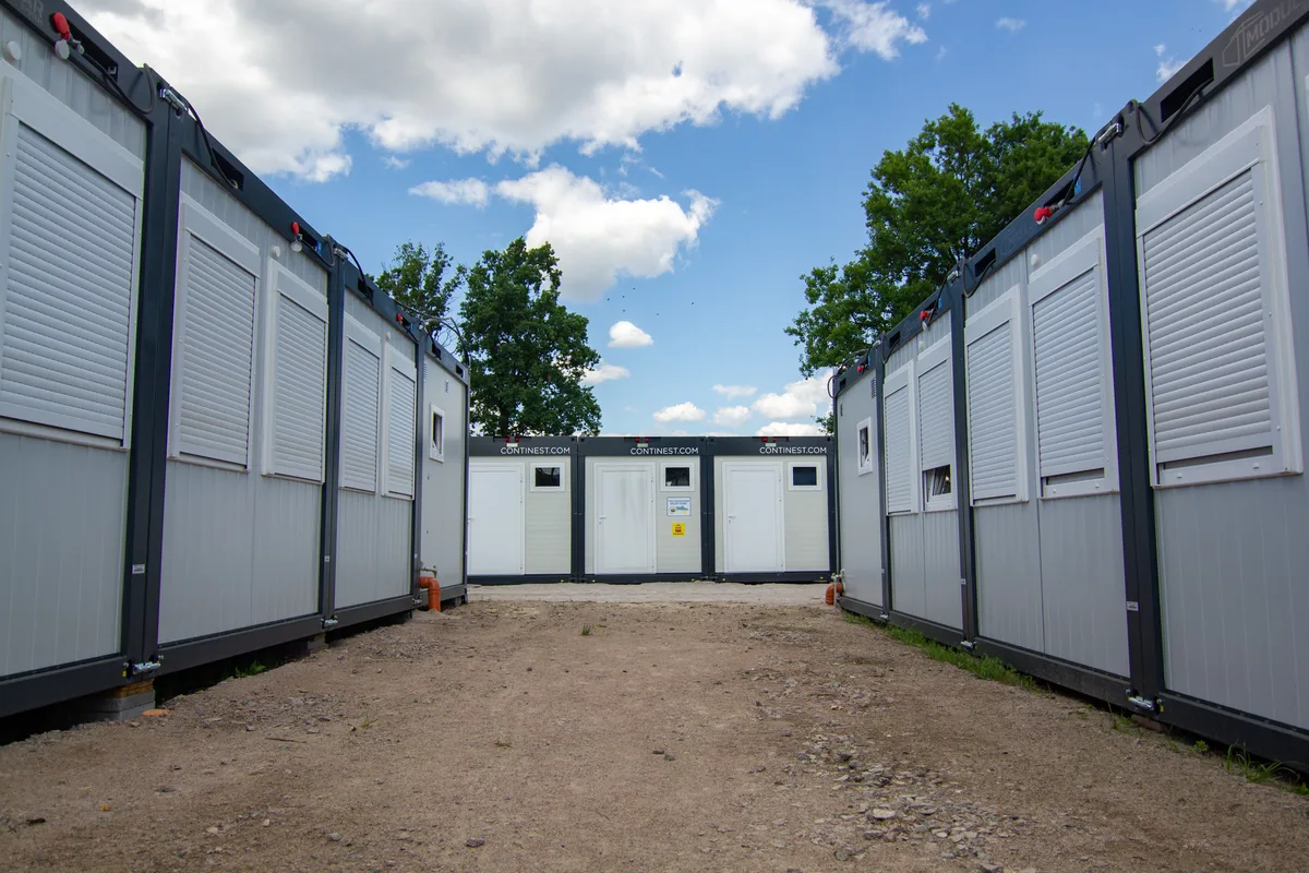 Équipement base vie de chantier